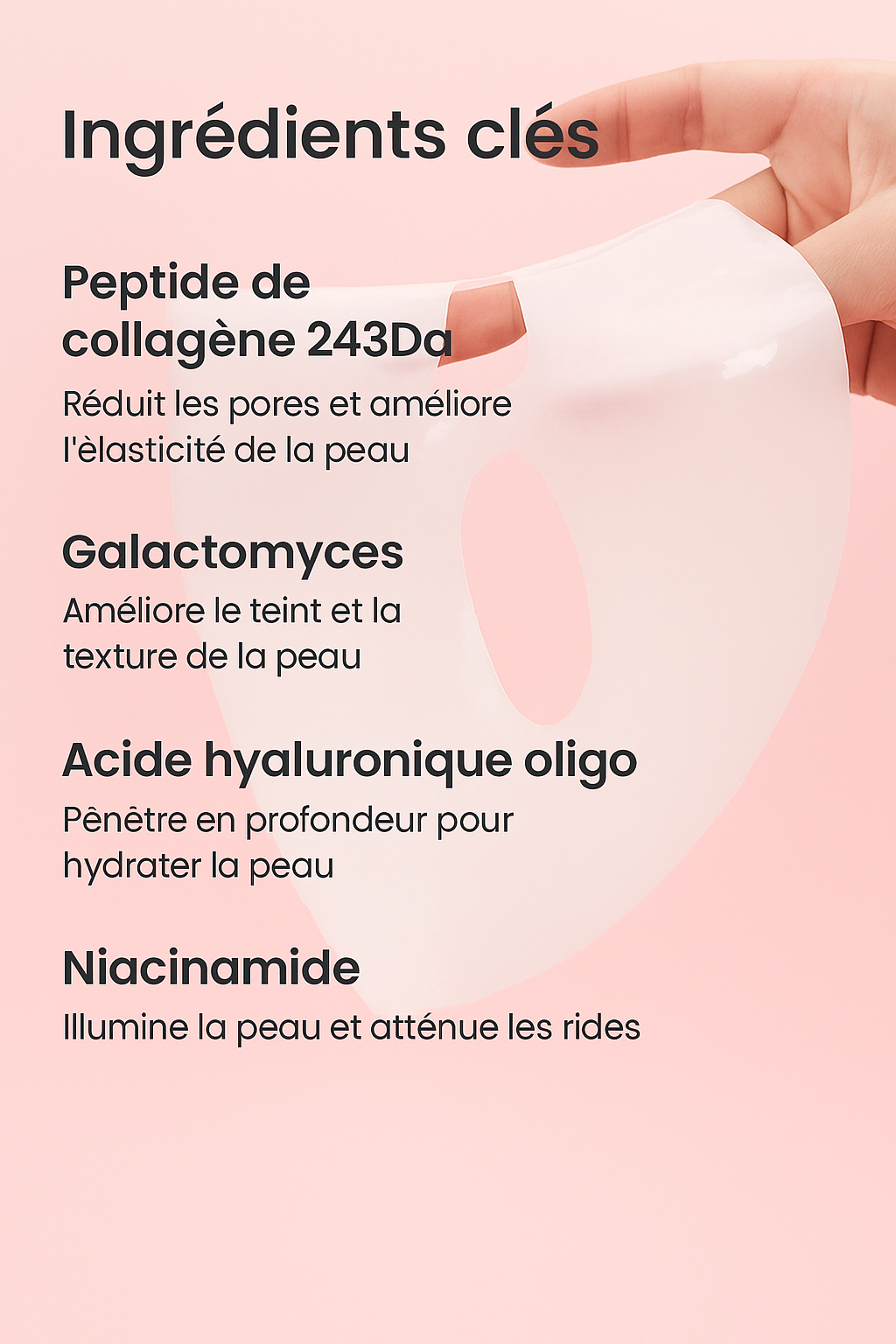 Masque profond au véritable collagène bio